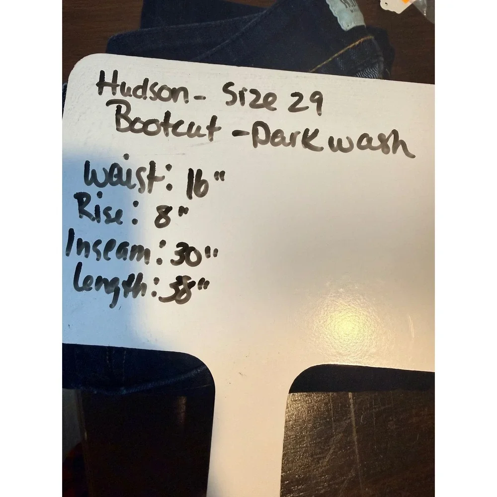 Hudson Signature Bootcut Women‎ Jeans Dark Wash Size 29 W1700HK